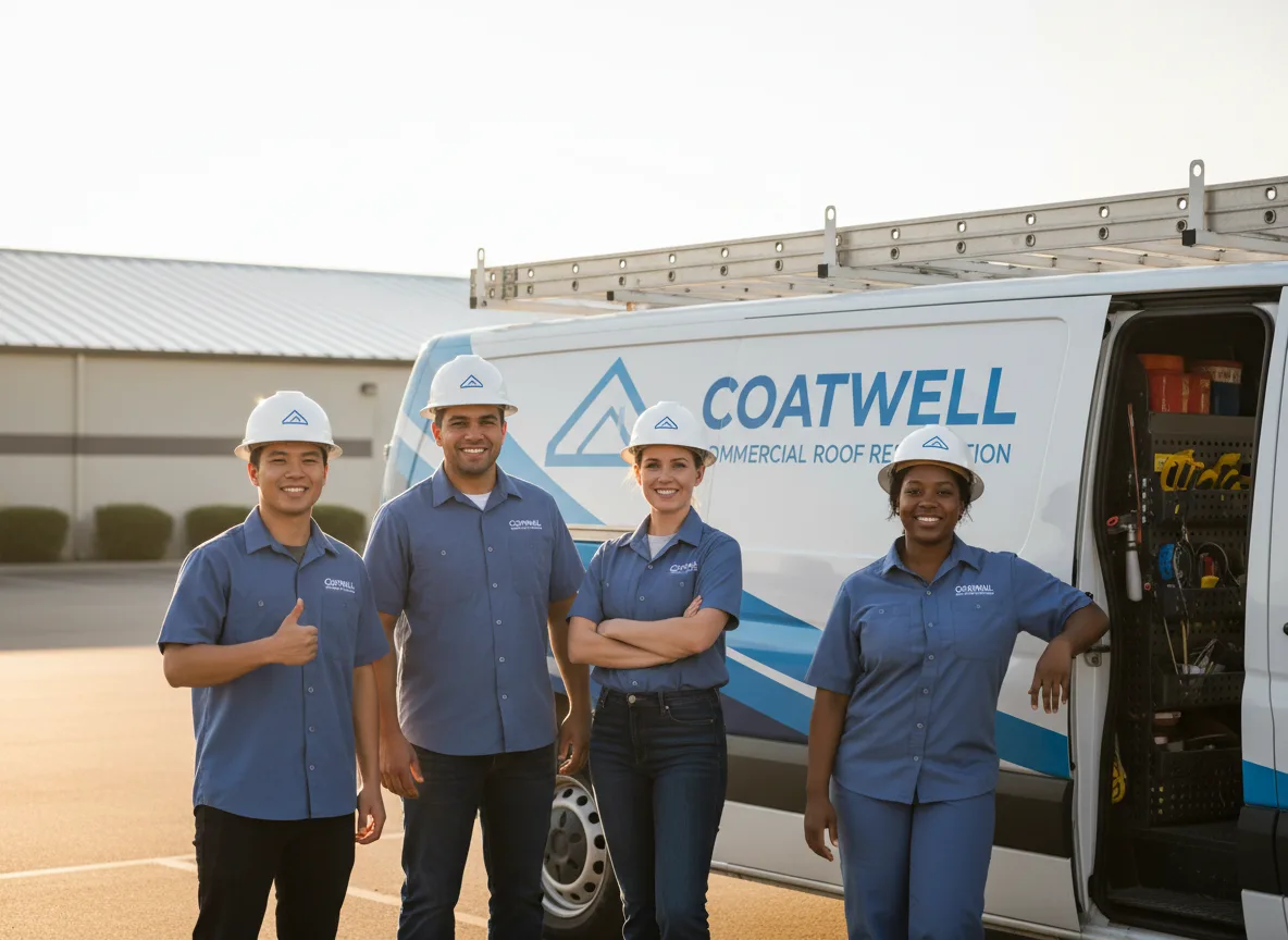 Commercial roof coating company in Baltic, OH